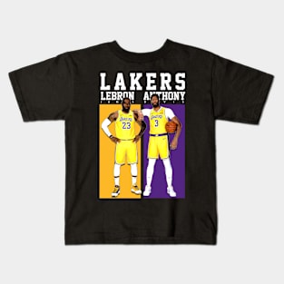 lakers tandem Kids T-Shirt